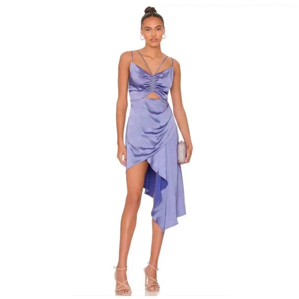 Revolve Elliatt Claire Dress in Lapiz/Purple/Blue